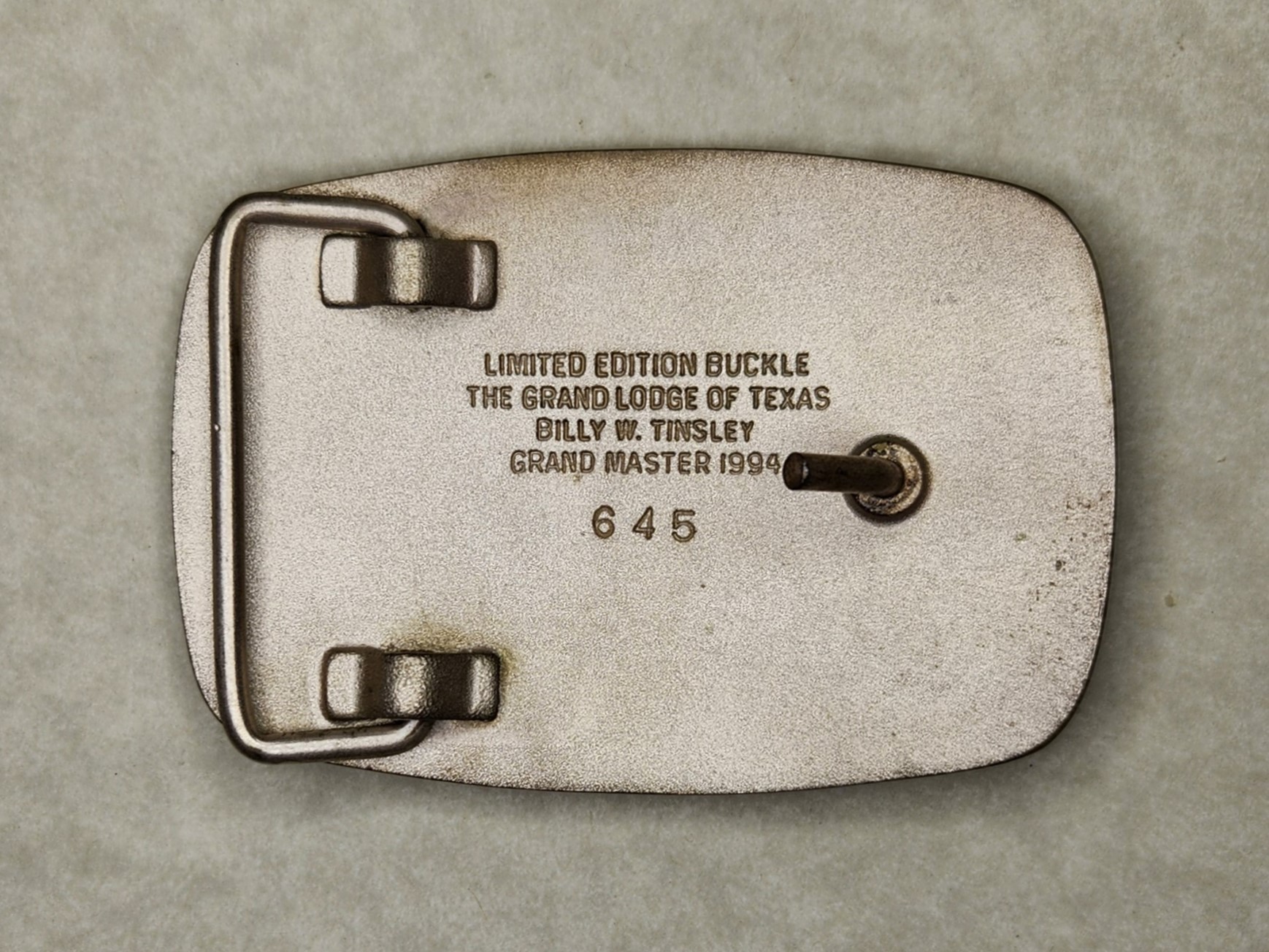 [Buckle Pic Missing] (Click here)